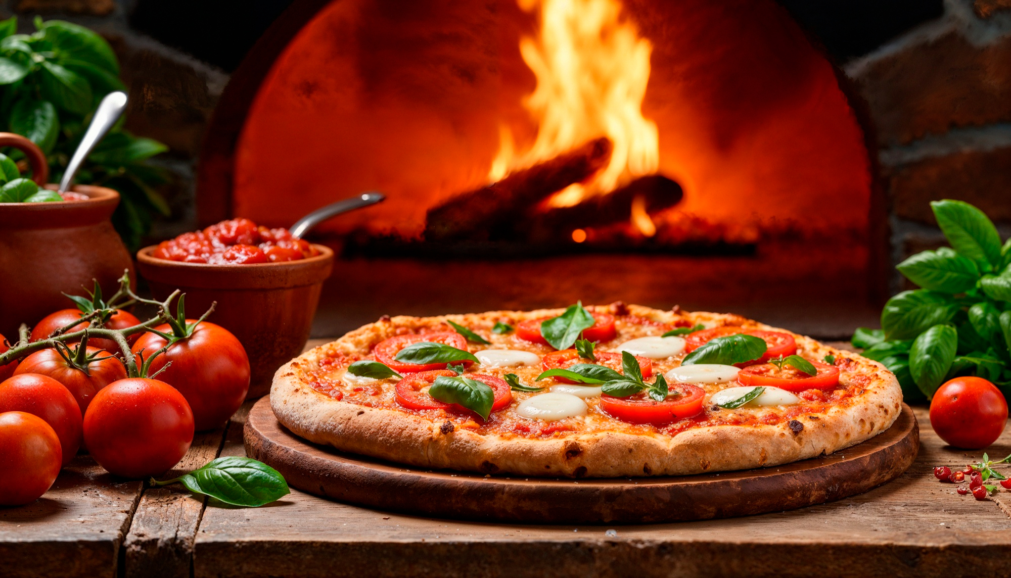Fond de pizza